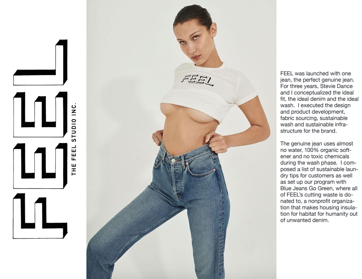 FEEL genuine jean editorial